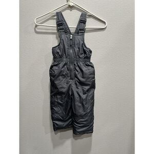 Tahari Youth Snow Bib‎ Snow Suit Gray Size 12M Adjustable Shoulder Strap